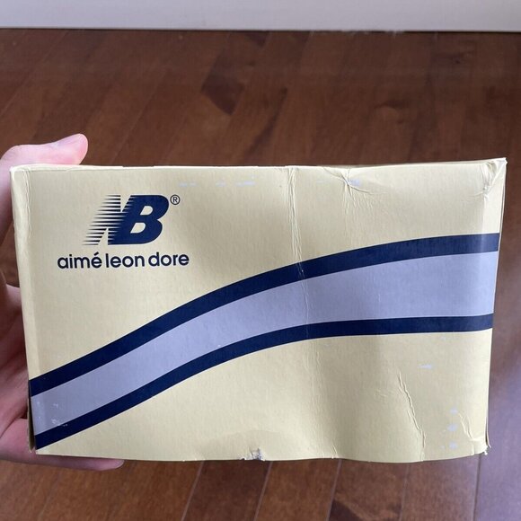 Size 10 Mens - New Balance 550 Aime Leon Dore White Navy Brand New - Picture 7 of 14